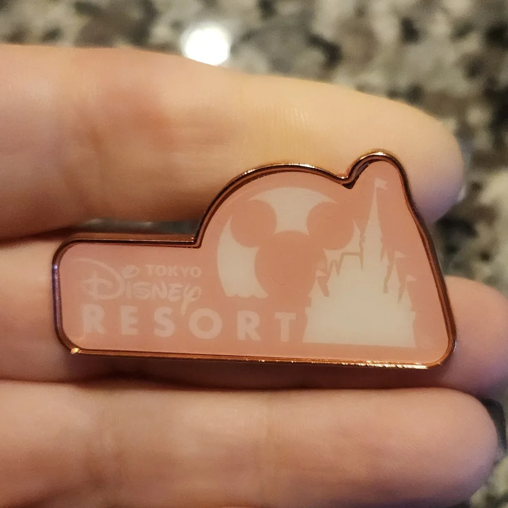 (5 For $30) Disney Pin Tokyo Disneyland Sakura Cherry Blossom Logo 2023 Pin